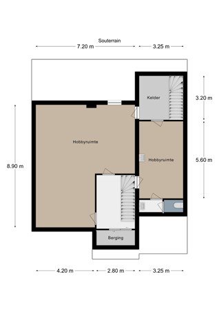 Floorplan - Clara Feystraat 11, 6267 EZ Cadier en Keer